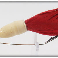 Jamison Red & White Coaxer Underwater Bait