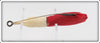 Jamison Red & White Coaxer Underwater Bait