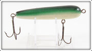 Unknown Possibly Paw Paw Economy Green & White Torpedo Type Lure