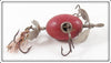 Vintage Shakespeare Solid Red Whirlwind Spinner Lure 