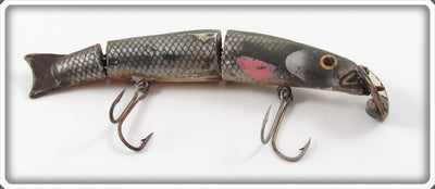 Haas Tackle Co Black & Silver Scale Haas Liv' Minnow Lure