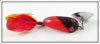 Vintage Tiede Enterprises Ltd Red & Black Doodler Lure