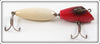 Vintage Jamison Red & White Wig Wag Gep Bait Lure