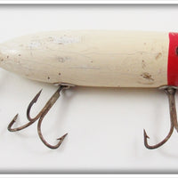 Vintage Creek Chub Red & White Castrola 3102 Lure