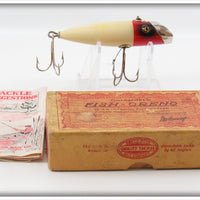 Vintage South Bend Red Head Fish Oreno Lure In Box 953 RH