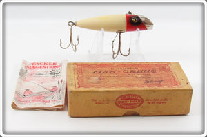 Vintage South Bend Red Head Fish Oreno Lure In Box 953 RH