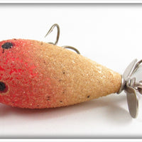 York Baits Red Head Bead Finish Lucky Minnow In Box