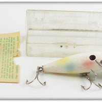 Vintage York Baits Pearl Susquehanna Chub Lure In Box