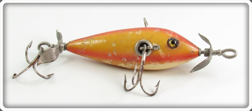 Vintage Heddon Rainbow Three Hook 100 Dowagiac Minnow Lure 101