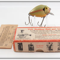 Vintage Heddon Shad Punkinseed Sinker Lure In Box 730SD