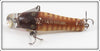 Vintage A. W. Saarimaa Brown Pike Fish Hawk Lure 