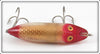 Heddon Fish Flash Gold & Red No Lip River Runt