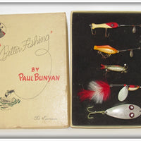 Vintage Paul Bunyan Better Fishing Gift Package In Box