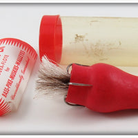 Nation-Wide Sportsman Inc Red Old Timer Nipple Dipper Lure In Tube