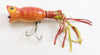 Arbogast Uncatalogued Red / Orange Crawfish Fly Rod Hula Popper