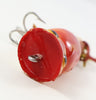 Arbogast Uncatalogued Red / Orange Crawfish Fly Rod Hula Popper