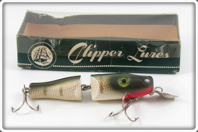 Vintage Clipper Lures Jointed Pikie Lure In Box
