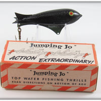 Vintage Electronic Units Inc Black Jumping Jo Lure In Box