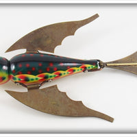 Jan Cummings Painted Macatawa Bait Co Musky Bird In Box