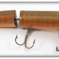 Vintage Heddon Natural Scale Jointed Vamp 7309R