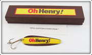 Lucky Strike Oh Henry Candy Bar Advertising Spoon Lure In Box
