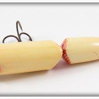 Heddon Red & White Jointed Vamp 7302