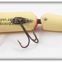 Heddon Red & White Jointed Vamp 7302