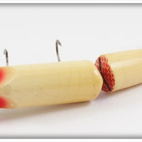 Heddon Red & White Jointed Vamp 7302