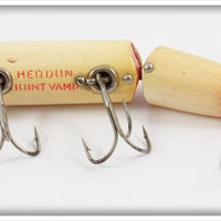 Heddon Red & White Jointed Vamp 7302