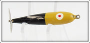Vintage Shur Luk Yellow & Black Fly Rod Minnow Lure