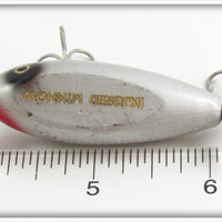 Creek Chub Silver Wood Spinning Injured Minnow