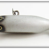 Creek Chub Silver Wood Spinning Injured Minnow