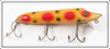 Vintage Heddon Strawberry Spotted Vamp Lure 7509S