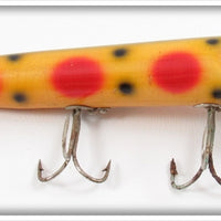 Vintage Heddon Strawberry Spotted Vamp Lure 7509S