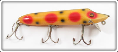 Vintage Heddon Strawberry Spotted Vamp Lure 7509S