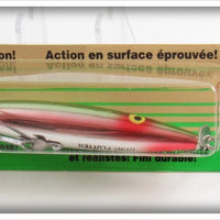 Heddon VRG Sea Green Shiner Dying Flutter Lure On Card