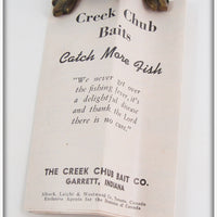 Creek Chub Rainbow Deep Diving Jointed Pikie In Box 2608 DD Special