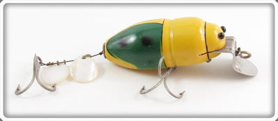 Vintage Creek Chub Yellow Beetle 3850 Lure