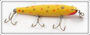 Vintage Creek Chub Yellow Spotted Pikie 714 Special Lure