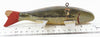 Unknown Black & Grey Fish Spearing Decoy