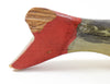 Unknown Black & Grey Fish Spearing Decoy