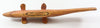 Unknown Brown Trout Fish Spearing Decoy