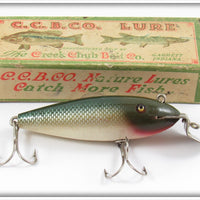 Vintage Creek Chub Natural Chub Scale Wiggler Lure In Box 100
