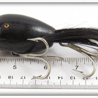 Creek Chub Solid Black Husky Dingbat