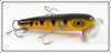 Arbogast Yellow Coachdog Wood Musky Jitterbug In 716 Box Bottom