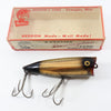 Heddon Fish Flash Gold And Black Chugger Spook Lure In Box FF 9540 GB