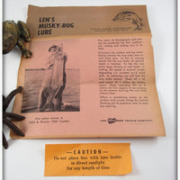 Len Hartman Tackle Company Len's Musky Bug In Box