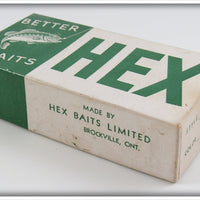 Hex Baits Limited Red & White Floater In Box