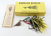 Vintage Arbogast Hawaiian Wiggler Lure No. 2 In Picture Box