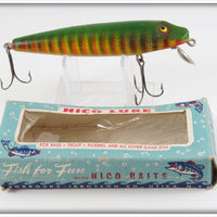 Vintage Horrocks Ibbotson Perch Vamp Type Hico Bait In Box